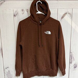 The North‎ Face Women’s Box Logo Hoodie Medium Brown EUC